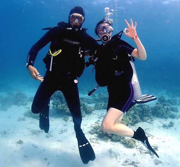 kurs nurkowania zaawansowany PADI AOWD hurghada